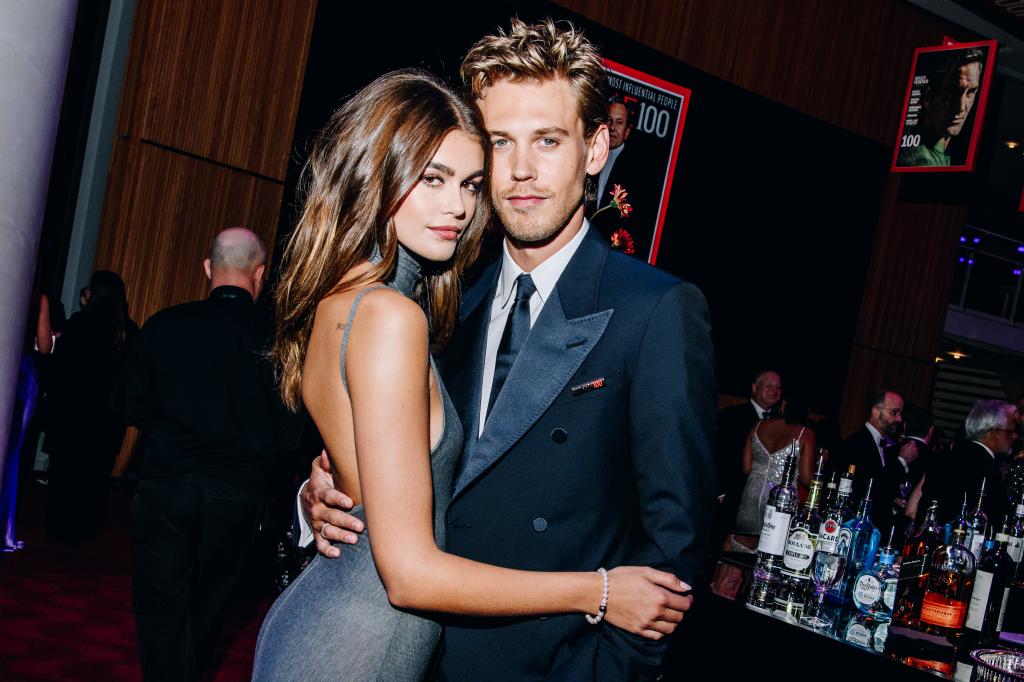 Kaia Gerber and Austin Butler