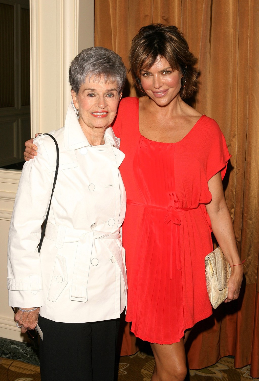 Lisa Rinna and her mom, Lois.