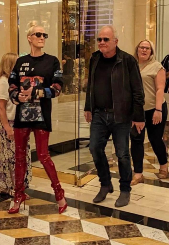 Erika Jayne and Jim Wilkes in Las Vegas.