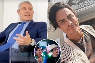 Photos of Andy Cohen and Tom Sandoval