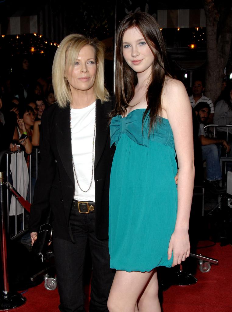 Kim Basinger and Ireland Baldwin together at an event.