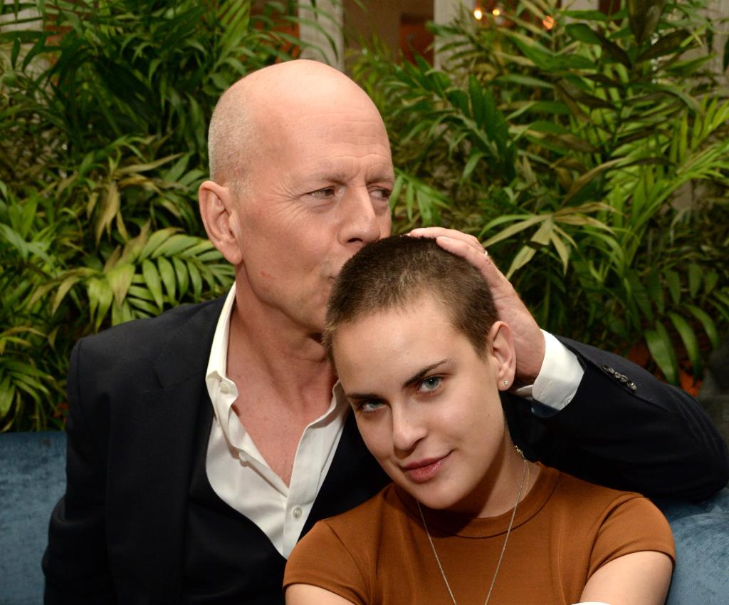 Bruce and Tallulah Willis.