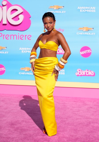 Karreuche Tran Barbie premiere