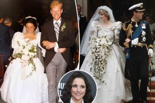 Julia Louis-Dreyfus, Brad Hall, Princess Diana, Prince Charles