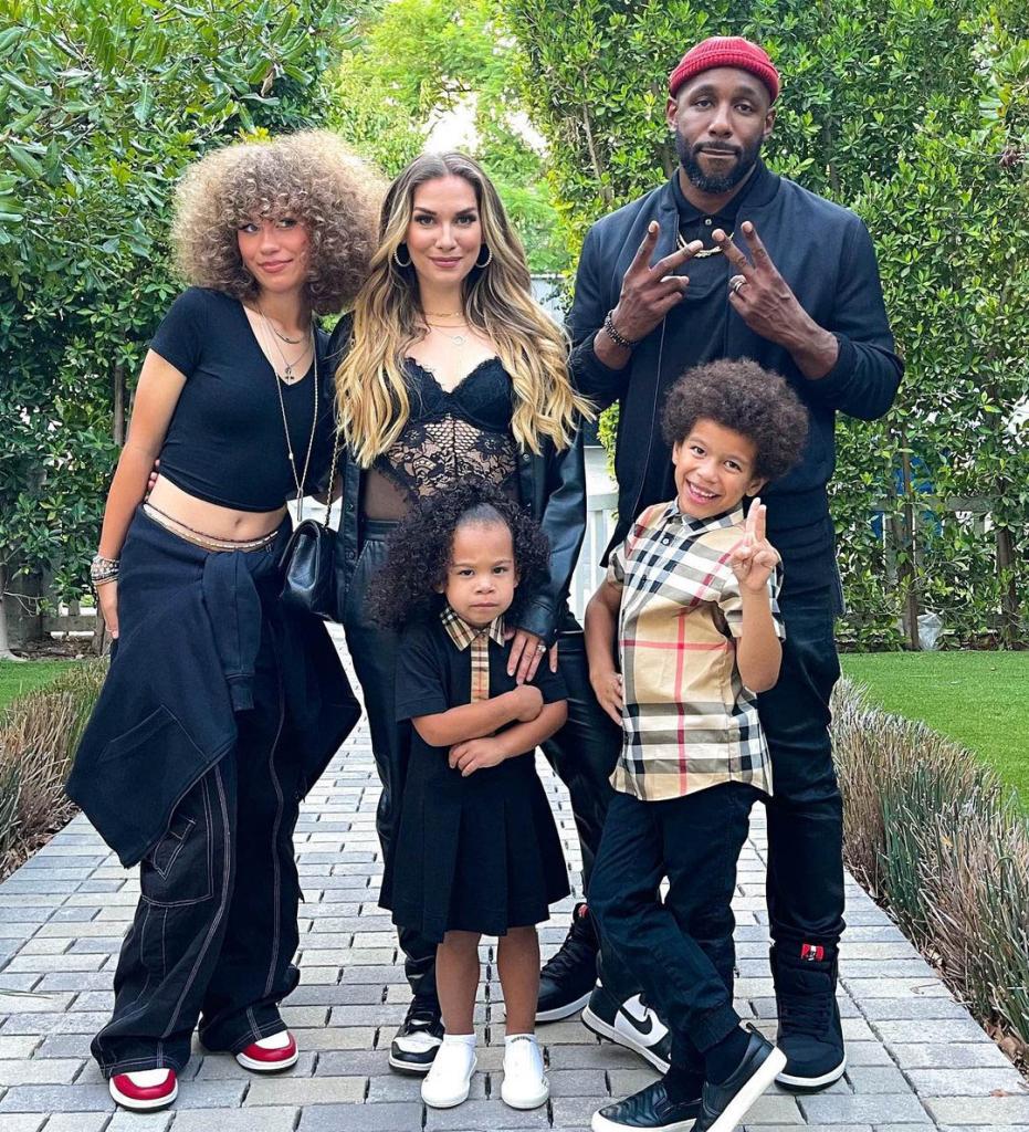 Allison Holker and Stephen 'tWitch' Boss with their three children