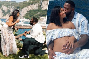 Chanel man gets engaged to Davon Godchaux, split with the couple cuddling on a boat