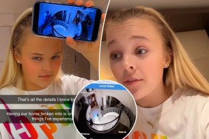 JoJo Siwa house broken into. 