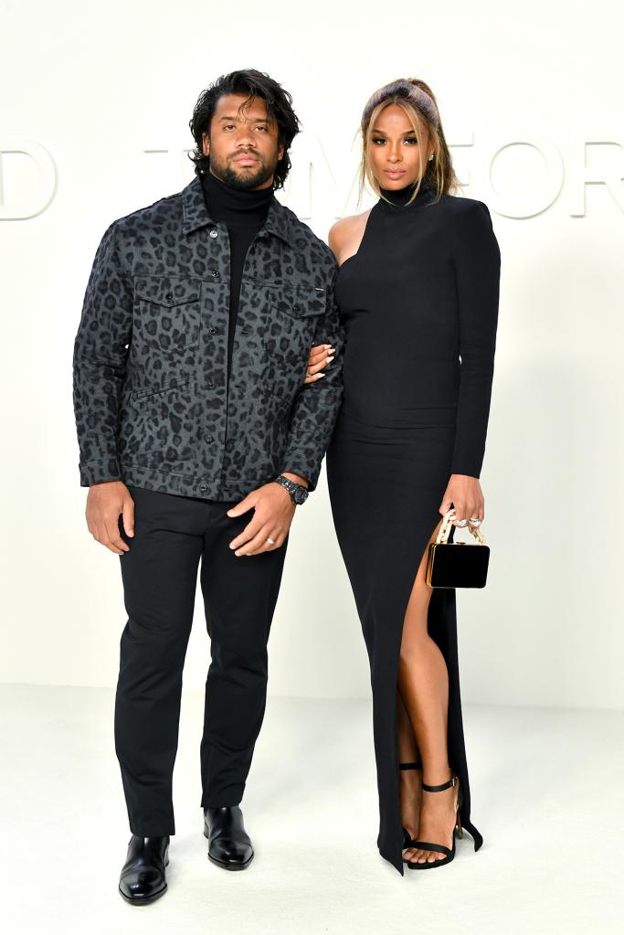 Ciara Russell Wilson Tom Ford show