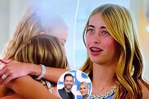 Heather Rae Young hugs Tarek El Moussa's daughter Taylor, split with the real estate agent on red carpet with her husband