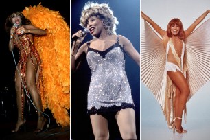 Tina Turner throughout the years.