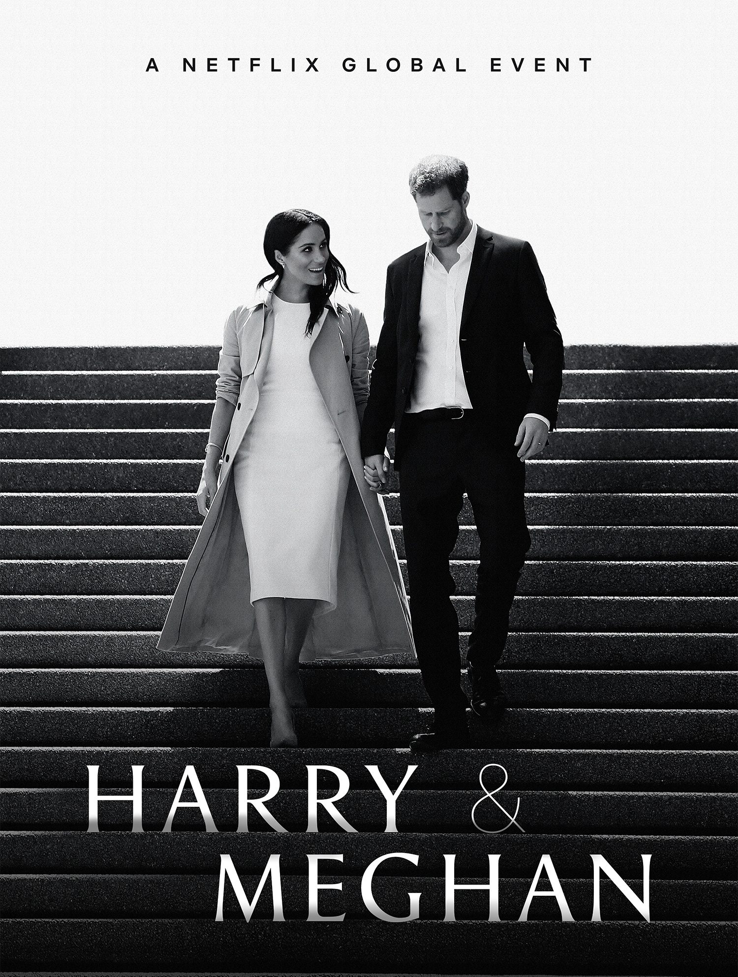 Netflix promotional material for "Meghan and Harry"