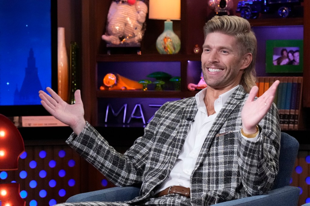 Kyle Cooke talking on "WWHL"