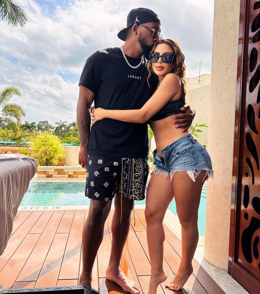 Marcus Jordan and Larsa Pippen