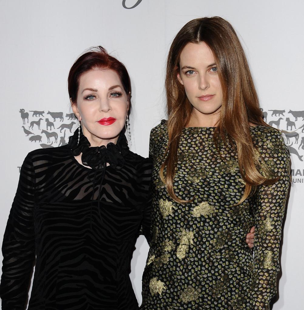 Priscilla Presley and Riley Keough