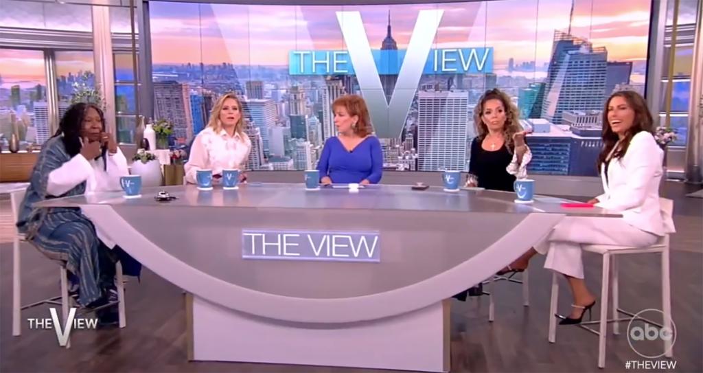 The hosts of "The View" in May 2023.