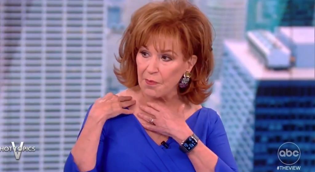 Joy Behar on "The View,"