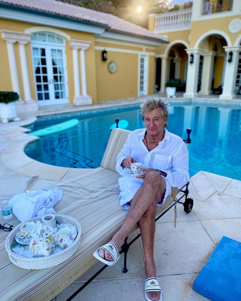 Rod Stewart Palm Beach