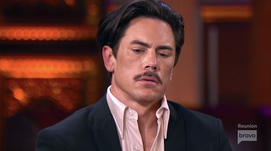 Tom Sandoval talking on the "VPR" reunion 