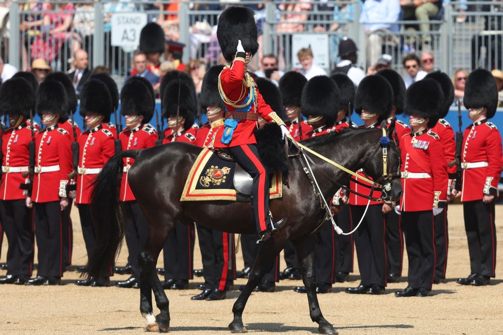 Prince William at Trooping the Colour 