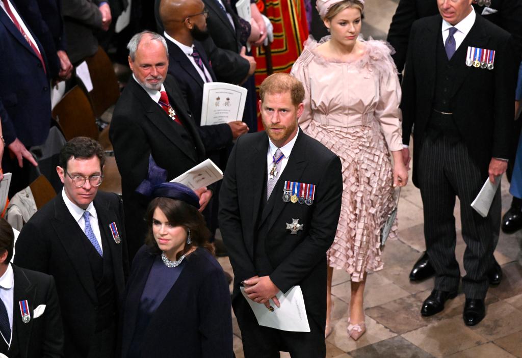 Prince Harry at the coronation