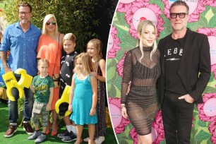 Dean McDermott and Tori Spelling