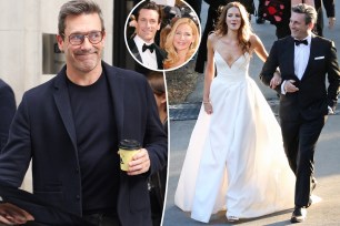 Jon Hamm, split with the actor and wife Anna Osceola