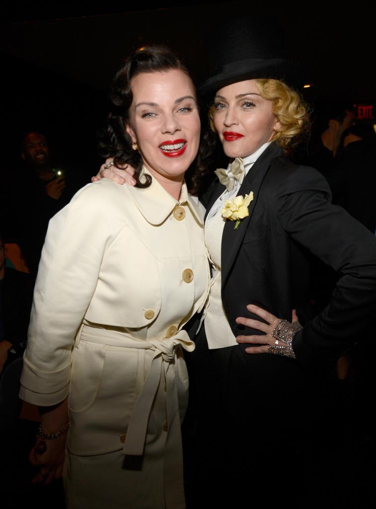 Madonna and Debi Mazar in 2013.