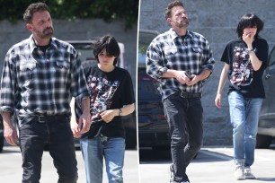 Ben Affleck and Seraphina go out to lunch