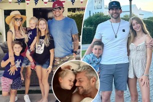 Christina Haack, Josh Hall and her kids, as well as Ant Anstead and Tarek El Moussa