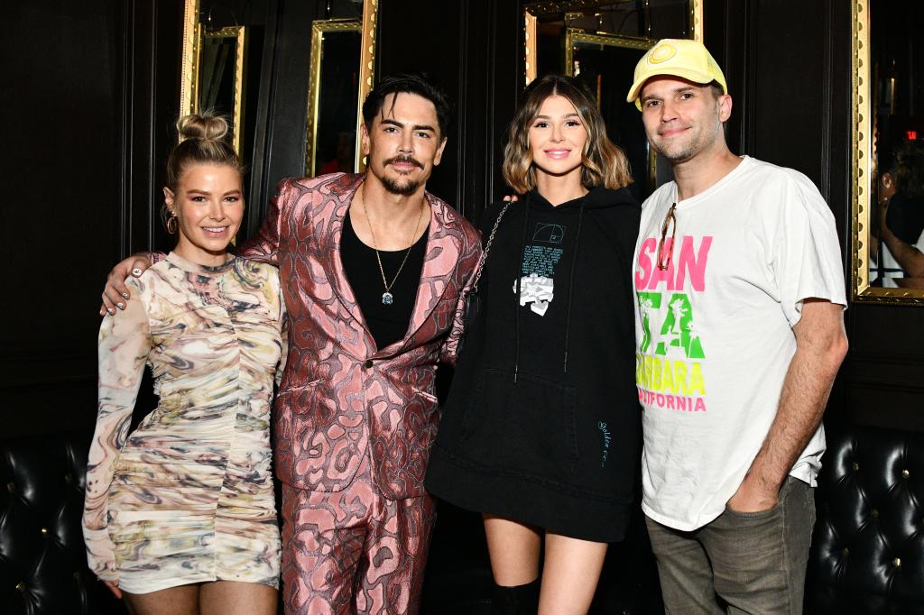 Ariana Madix, Tom Sandoval, Raquel Leviss and Tom Schwartz 