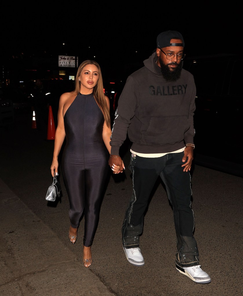 larsa pippen and marcus jordan holding hands