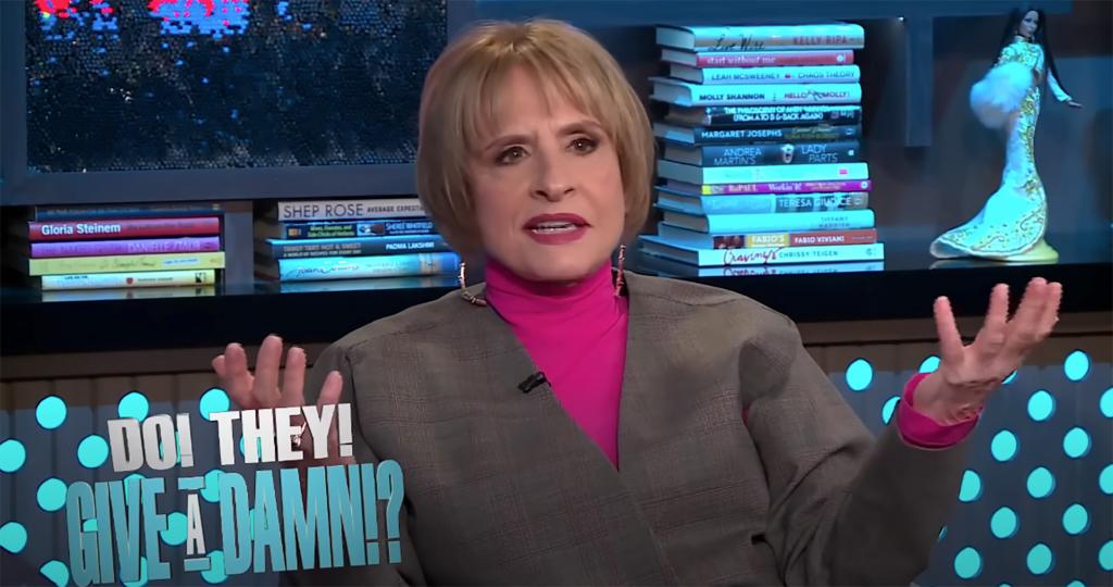 Patti LuPone on "WWHL."