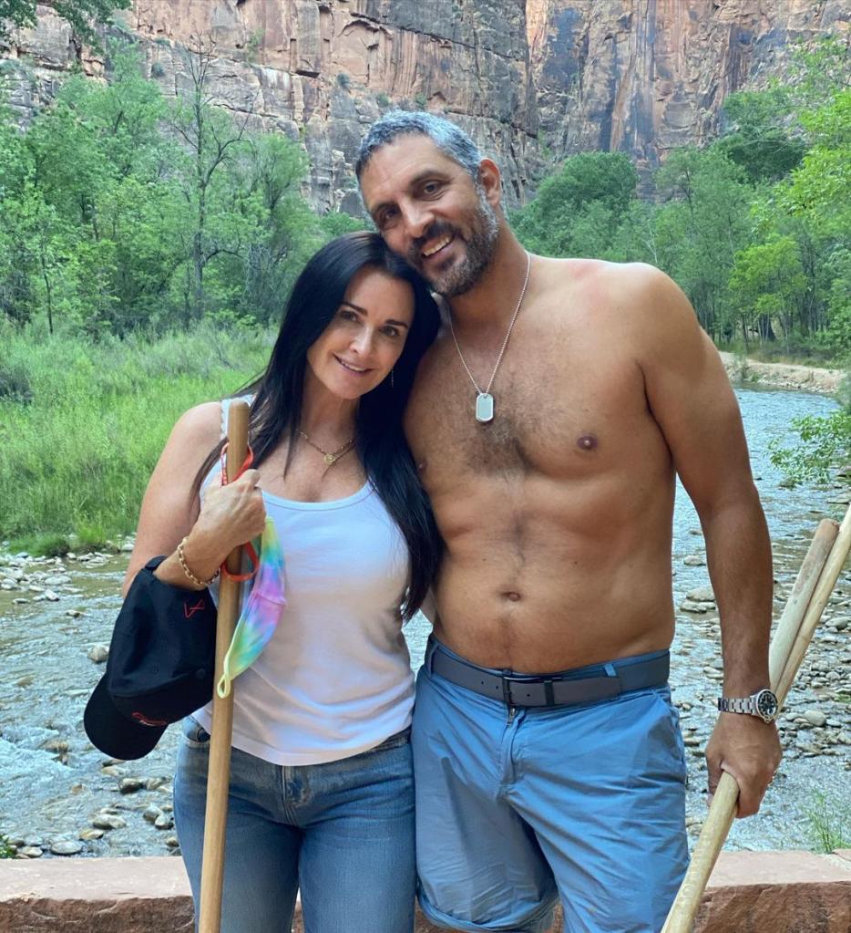 Kyle Richards and Mauricio Umansky