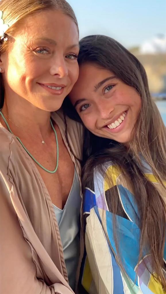 Kelly Ripa and daughter Lola