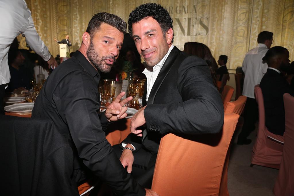 Ricky Martin and Jwan Yosef