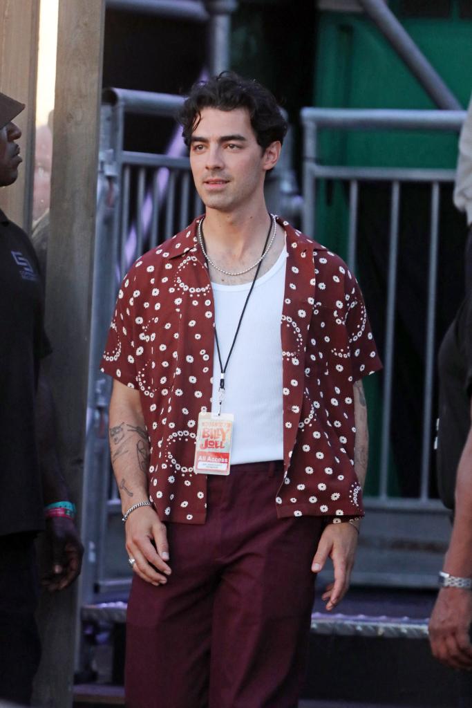 Joe Jonas in London. 