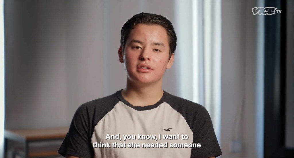 collin gosselin in vice tv's documentary 