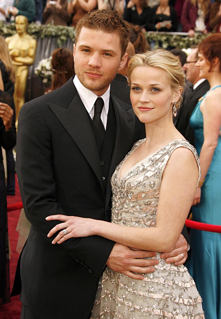 Ryan Phillippe and Reese Witherspoon at an event.