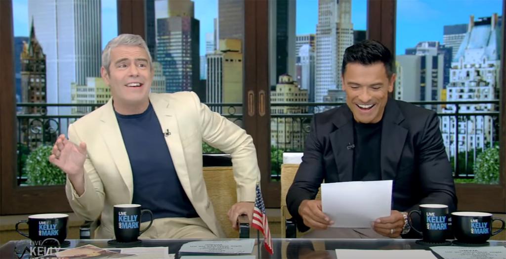 Andy Cohen and Mark Consuelos