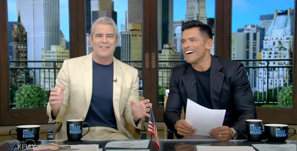Andy Cohen and Mark Consuelos