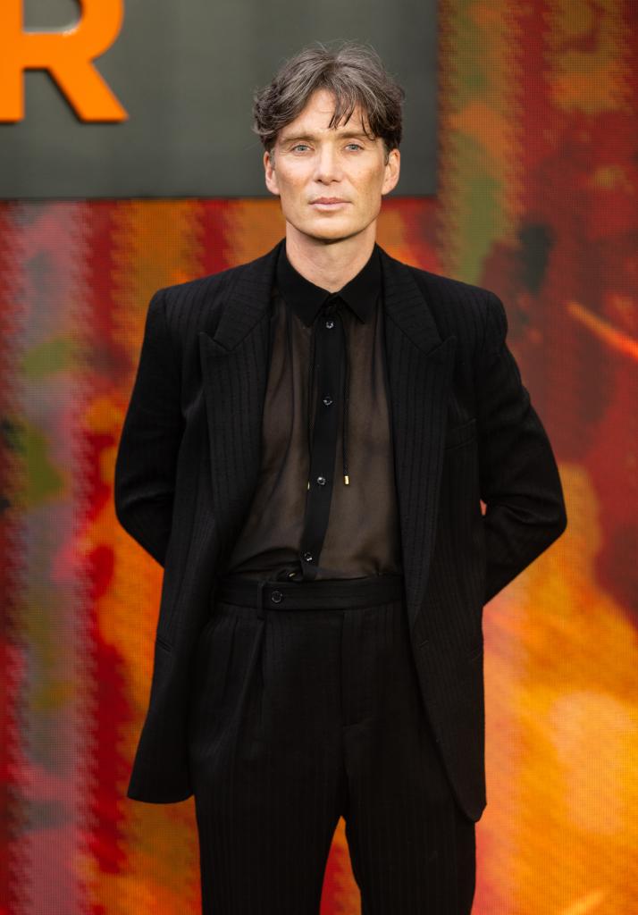 Cillian Murphy at "Oppenheimer" premiere