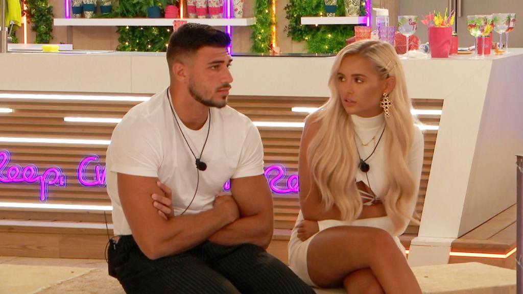 Molly-Mae Hague and Tommy Fury on "Love Island: UK." 