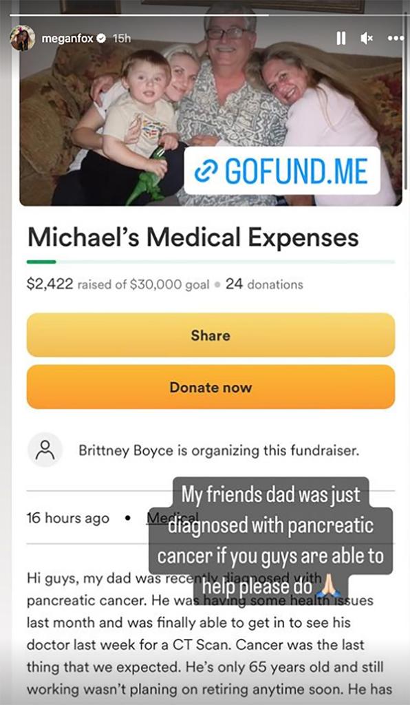 GoFundMe screenshot