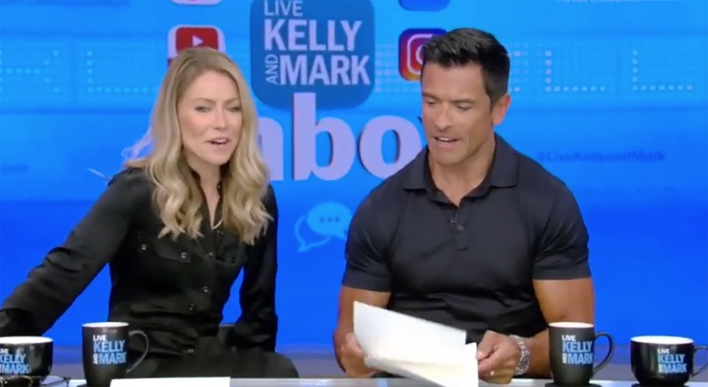 Kelly Ripa and Mark Consuelos.