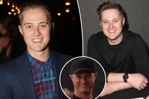 Lucas Grabeel split image.