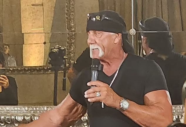 hulk hogan giving a speech