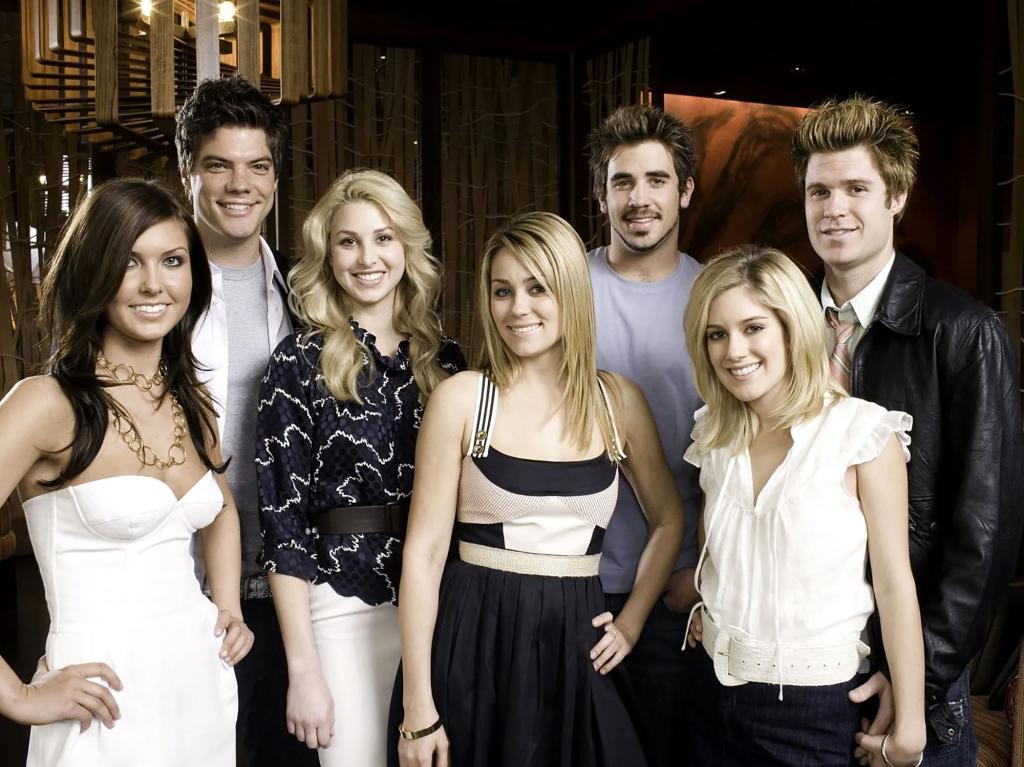 The cast of "The Hills."