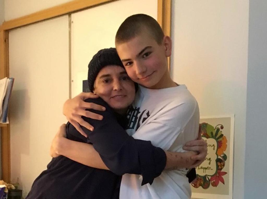 Sinéad O'Connor and son, Shane.