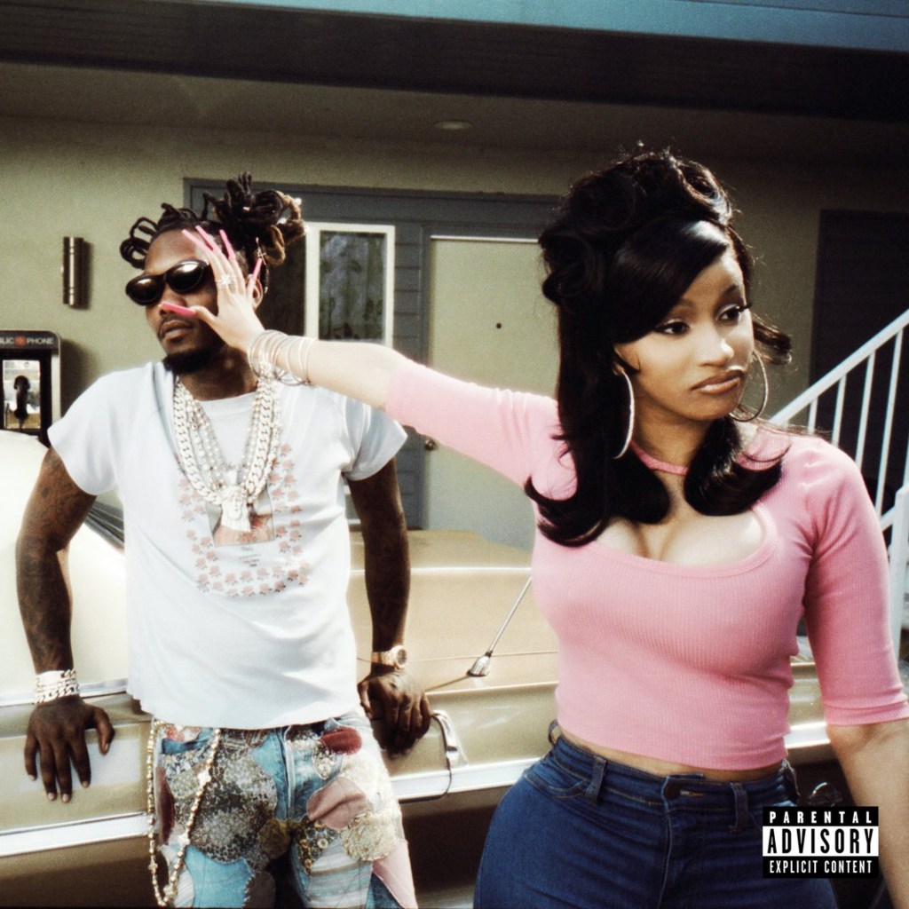 The cover art for Cardi B and Offset's new single, "Jealousy."