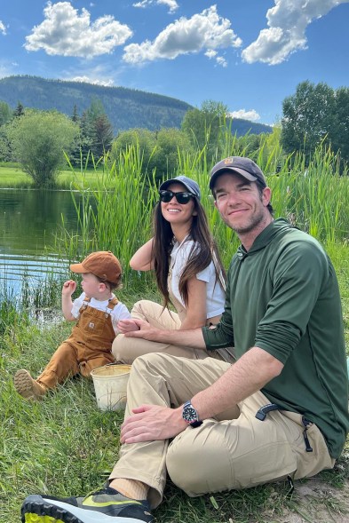 OVER THE MUNN: Olivia Munn and John Mulaney prove the notion that the Northwest is best with son Malcolm, 1.